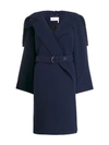 CHLOÉ WRAP-FRONT BELTED COAT,14222567
