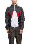 MARTINE ROSE OPENING CEREMONY PANNELLED RUCHED TRACK JACKET,ST216663