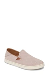 Olukai Pehuea Slip-on Sneaker In Macadamia Leather
