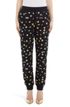 MOSCHINO COIN PRINT JOGGERS,A031654282555