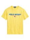 Polo Ralph Lauren Classic-fit Polo Sport Tee In Chrome Yellow