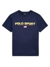 Polo Ralph Lauren Classic-fit Polo Sport Tee In Cruise Navy