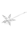 Adriana Orsini 6mm Faux Pearl & Cubic Zirconia Star Bobby Pin In Rhodium