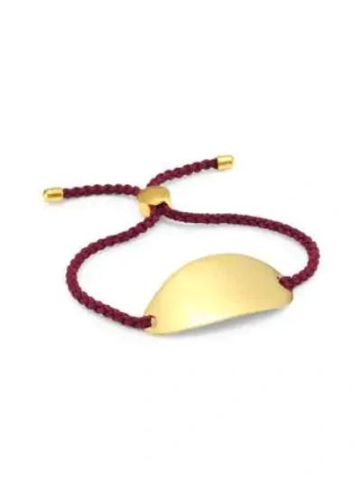 Monica Vinader Nura 18k Yellow Goldplated Friendship Bracelet
