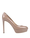 Sergio Rossi Pumps In Beige
