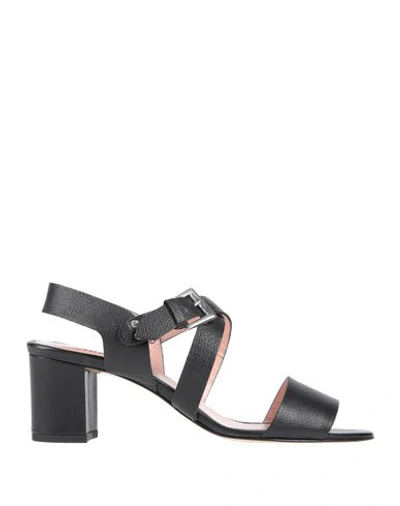 Anna F Sandals In Black