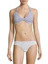 MELISSA ODABASH Africa Halter Bikini Top,0400011247443
