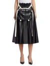 LOEWE Leather Belt-Bag Skirt