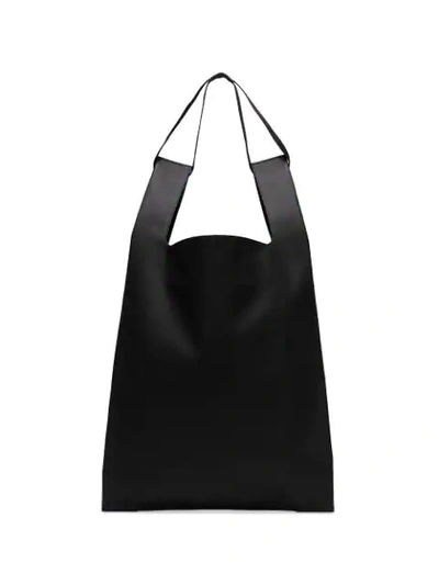 Alyx Logo-print Shopping Tote Bag In Black