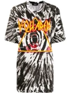 Dsquared2 Oversized Tie-dye T-shirt In Multicolor