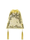 ATTICO SEQUIN-EMBELLISHED POUCH BAG