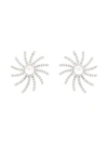 ALESSANDRA RICH CRYSTAL STAR CLIP-ON EARRINGS