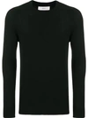 Pringle Of Scotland Off-gauge Cashmere Sweater In Black