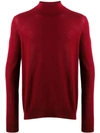 PRINGLE OF SCOTLAND MOCK-NECK KNIT SWEATER