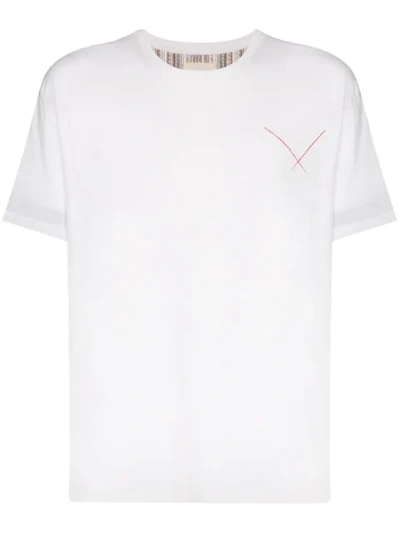 78 Stitches Loose-fit T-shirt In White