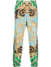 VERSACE BAROCCO PRINT TRACK trousers