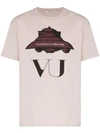 VALENTINO VALENTINO X UNDERCOVER UFO VU PRINT T-SHIRT - 粉色