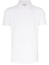 Orlebar Brown Sebastian Cotton Polo Shirt In White