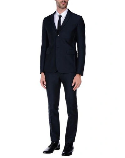 Valentino Suits In Dark Blue