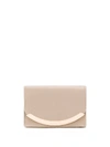 See By Chloé Curved Flap Cardholder In Grey