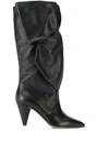 ATTICO RUCHED BOOTS