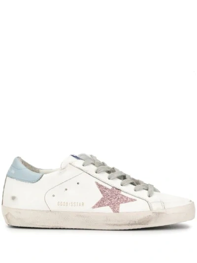Golden Goose Superstar Low-top Leather Trainers In White