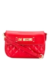 LOVE MOSCHINO QUILTED CROSS BODY BAG