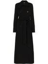 ANN DEMEULEMEESTER ANN DEMEULEMEESTER TIE WAIST COAT - 黑色