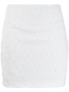 STAUD ANGLAISE LACE EMBROIDERED SKIRT