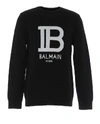 BALMAIN BALMAIN KNITTED LOGO JUMPER