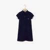 Lacoste Kids' Cotton Polo Dress - 3 Years In Blue