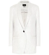 ISABEL MARANT FELICIE WOOL AND CASHMERE BLAZER,P00399440