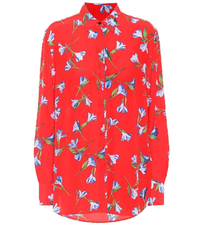 Rag & Bone Anderson Floral Button-down Shirt In Red Floral