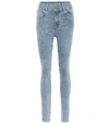 J BRAND X ELSA HOSK SATURDAY HIGH-RISE SKINNY JEANS,P00421007