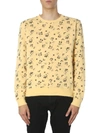 SAINT LAURENT SAINT LAURENT MICKEY MOUSE PRINT SWEATER