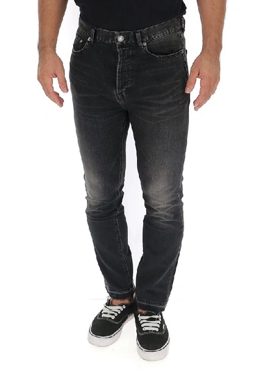 Saint Laurent Skinny Jeans In Black