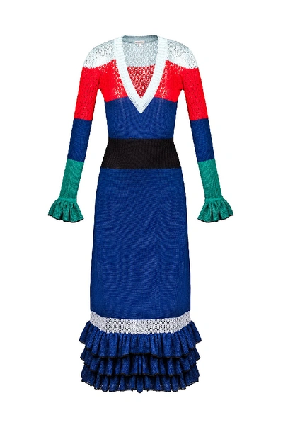 Andreeva Rainbow Knit Dress