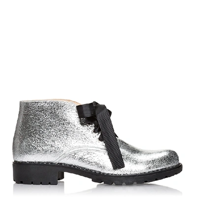 Smiling Shoes Hanna Brogues In 87 Black Sparkle
