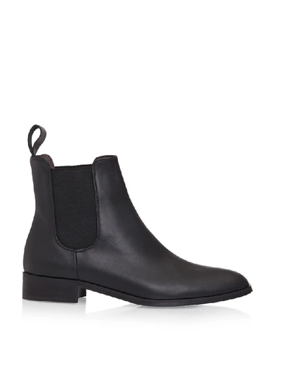 Smiling Shoes Tim Ankle Boots In 23 Black