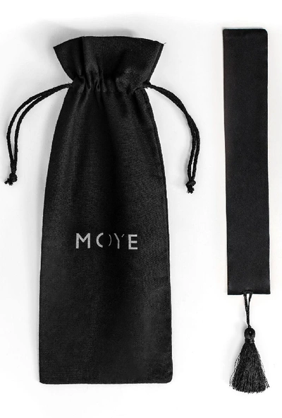 Moye Silk Bookmark - Black