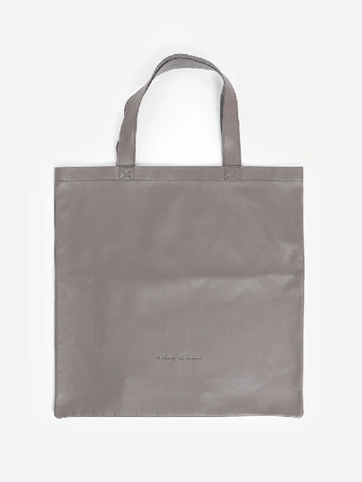 Rick Owens Tote Bags In Grey