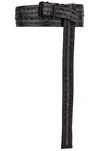 Off-white Black Mini Industrial Belt In Black