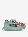 OFF-WHITE ODSY-1000 LEATHER TRAINERS,26546790