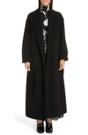 LOEWE TIE BELT WOOL & CASHMERE COAT,S2291350PA