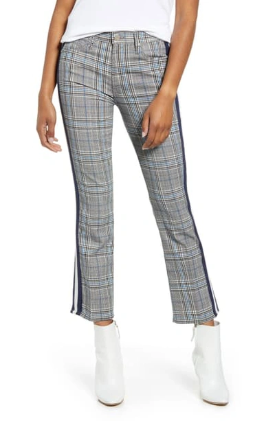 Mother The Insider Ankle Straight-leg Pants In Multi