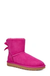 UGG UGG MINI BAILEY BOW II GENUINE SHEARLING BOOTIE,1016501