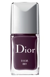 DIOR VERNIS GEL SHINE & LONG WEAR NAIL LACQUER - 881 9 A.M.,F000355808