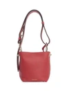 Strathberry Women's Nano Lana Leather Hobo Bag In Ruby