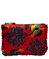 La Doublej Hand Pochette Clutch Bag In Parrot
