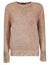 AVANT TOI DESTROYED EDGES SWEATER,11031026